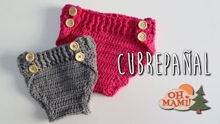 CUBREPAÑAL O RANITA A CROCHET [upl. by Lemcke354]