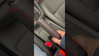 how to stitch an handbrake coversteeringwheelcover handbrake gearshift [upl. by Lisette]