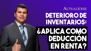 Deducción de inventarios en la declaración de renta [upl. by Benjie535]