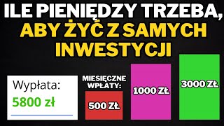 Ile trzeba zarabiać i odkładać aby nie musieć już nigdy pracować Konkretne obliczenia i wskazówki [upl. by Ettesus465]