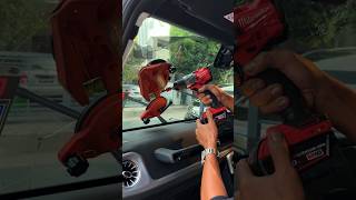 This is how to Remove Windshield in a Fastest Way and Easy windshieldreplacement autoglass [upl. by Enasus]