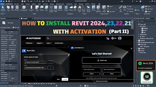 Install Revit 2024  23  22  21 Free Activation [upl. by Lyrret]