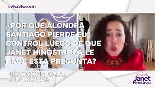 Alondra Santiago se vuelve loca cuando le hacen esta pregunta se enoja no sabe qué responder [upl. by Nedda]