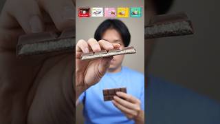 EATING VARIOUS RITTER SPORT CHOCOLATE asmr mukbang [upl. by Aidil]