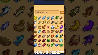 QUAL O PEIXE  stardewvalley [upl. by Marabel]