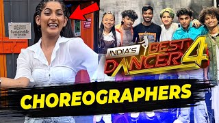 Indias best dancer 4 Choreographers  IBD 4 all choreographers name [upl. by Egor]