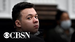 Kyle Rittenhouse trial closing arguments  CBSN [upl. by Eanil]