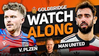 VIKTORIA PLZEN vs MANCHESTER UNITED Live With MARK GOLDBRIDGE [upl. by Pete]