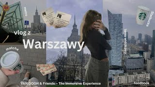 VLOG Z WWA  Starbucks wystawa Van gogha taras widokowy metro foodbook⋆౨ৎ˚⟡˖ ࣪ [upl. by Egide416]