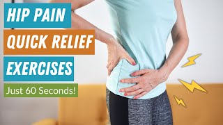 Stop Hip Pain from Slowing You Down Try This Exercise [upl. by Sherrer30]