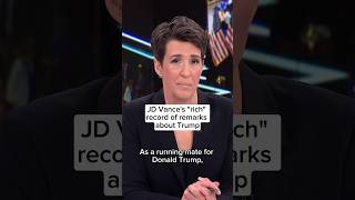 JD Vances rich record of remarks about Trump [upl. by Ecyarg]