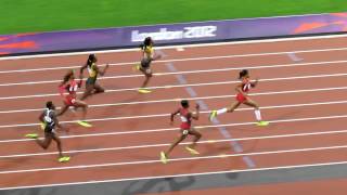 Olympics 2012  Womens 200m Final [upl. by Wendeline]