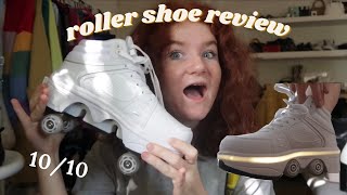 roller skate shoes from Aliexpress review [upl. by Thorn]