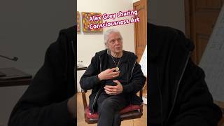 Alex Grey explaining how his art is about consciousness and thus why it connects with its audience [upl. by Nomahs]