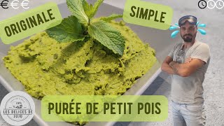 Purée de petit pois facile et originale [upl. by Gena991]