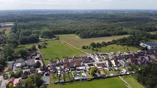 Crossborder flight from Hulst city to the Klingspoor De Klinge in East Flanders Belgium [upl. by Otsuj]