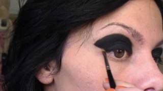 Lady Gagas VMA 2009 Makeup [upl. by Dale460]