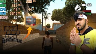 PLAYING GTA SAN ANDREAS ON RYZEN 3 3200 G 🔥  FPS TEST ON RYZEN 3 3200 G ❤️‍🔥 [upl. by Jaclyn204]