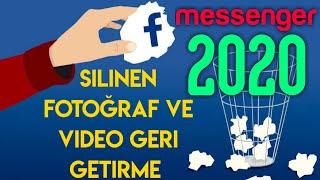 Messenger ve facebook silinen fotoÄŸraf ve video geri getirme 2021 mesenger deleted messages [upl. by Aholah]