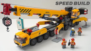 LEGO City 60409 Mobile Construction Crane Speed Build [upl. by Misha]