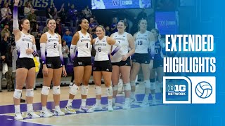 Washington at Ohio State  Extended Highlights  Big Ten Volleyball  11222024 [upl. by Kcorb]