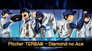 10 BEST Pitcher  in Anime Diamond no Ace 2019 Animelagi Version [upl. by Artinek744]