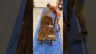 Epoxy coating countertops woodworking diy craft construction [upl. by Atikat390]