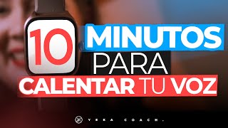 LOS 10 MEJORES MINUTOS DE CALENTAMIENTO VOCAL SIN PARAR  PREPARA Y LIMPIA TU VOZ  YEKA COACH [upl. by Yanehc]