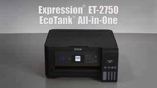 Epson Expression ET2750  Take the Tour [upl. by Petulia]