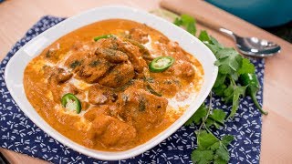 Butter Chicken Recipe Murgh Makhani  Pais Kitchen [upl. by Ametaf]