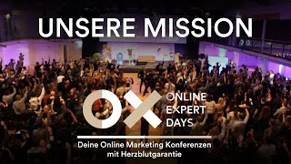 Online Expert Days  Unsere Mission [upl. by Shermie665]