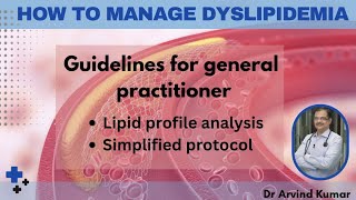 Management of dyslipidemia  AHA guidelines  Statins [upl. by Ecnerat]