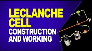 Leclanche Cell Construction and Working of Leclanche Cell [upl. by Aja]