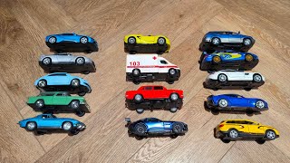 An Ambulance Minivan Along With Other Miniature Cars [upl. by Ellednahs]