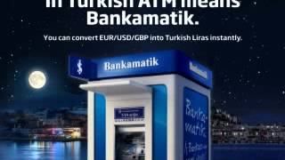 In Turkish ATM Means Bankamatik [upl. by Irmine435]