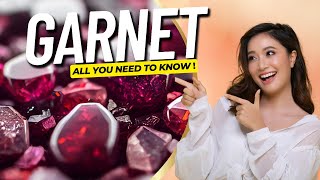 GARNET • All You Need to Know About this Gorgeous Gemstone [upl. by Hylton340]