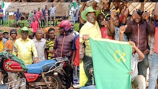 KAWAWA KUWAJENGEA KIBANDA CHA KUSUBIRIA ABIRIA MADEREVA BODABODA RWINGA NA KUWAGAWIA JEZI NA MPIRA [upl. by Alysia]