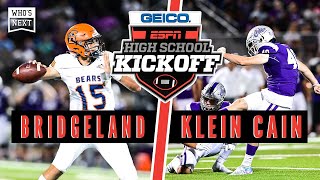 Bridgeland TX vs Klein Cain TX Football  ESPN Broadcast Highlights [upl. by Esiuqram]