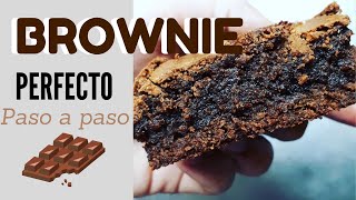 BROWNIE receta facil paso a paso [upl. by Emiatej727]