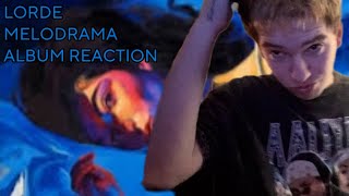 Lorde Melodrama Album Reaction [upl. by Kelly]