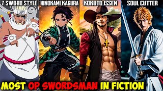 Top 7 Most Powerful Swordsman in Fiction தமிழில்  Savage Point [upl. by Aihtniroc]