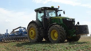 Testy John Deere 7230R WANICKI AGRO  Uprawa Pożniwna 2017 [upl. by Aiveneg652]