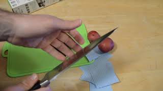 SenzuSharpener Fine Coarse Knife Sharpener Review [upl. by Ahseka338]