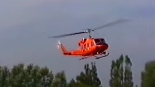 Bell 212  Christoph 29  landing amp Takeoff [upl. by Eyk395]