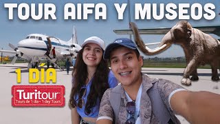 ¿Como es el AIFA y sus museos Lo conocimos en este tour 1 día  Turitour ✈🇲🇽 [upl. by Lifton631]