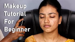 Best Party Makeup Tutorial For Beginners Pigmentation Skin Makeup Wedding Guest Makeup Smokey eye [upl. by Ennaihs]