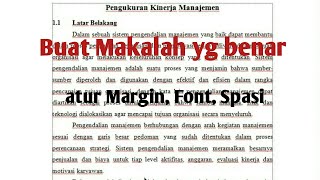 cara membuat makalah yang benar dan rapi [upl. by Vasiliki]