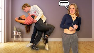 FLIRTY DANCE PRANK ON MY GIRLFRIEND she got mad Lev Cameron [upl. by Iak]