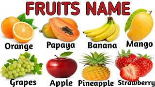 Fruits Name with Facts and Pictures  Fruits Name Vocabulary  FRUITS NAME  फलों के नाम fruitsfact [upl. by Ayk868]