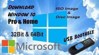 Download Original Window 10 Pro amp Home Free 32bit amp 64bit Disc Image file ISO Image file [upl. by Acessej955]